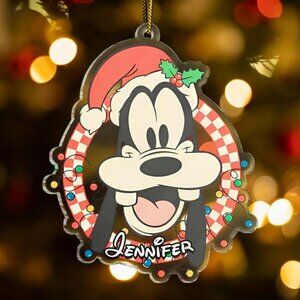 Custom Goofy & Pluto Ornament | Personalized Dog Decor | Cute Disney